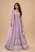 Amberser Rani-Zar — Rose Beaded Bridal Suit with Embellished Dupatta